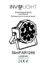 Предварительный просмотр 1 страницы involight LEDPAR SlimPAR1266 User Manual