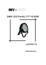 Предварительный просмотр 1 страницы involight LEDPAR170 User Manual