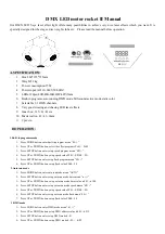 Preview for 2 page of involight LEDRX500 User Manual