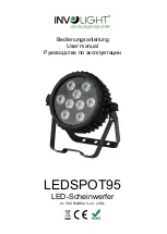 involight LEDSPOT95 User Manual предпросмотр