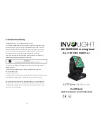 Preview for 1 page of involight MH MATRIX25 User Manual