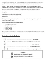 Preview for 2 page of involight MINIBEAM30 User Manual