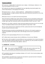 Preview for 5 page of involight MINIBEAM30 User Manual