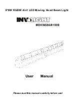 involight Moving Bar 1808 User Manual preview