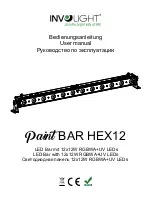 Предварительный просмотр 1 страницы involight PaintBar HEX12 User Manual