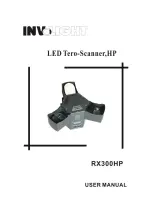 Preview for 1 page of involight RX300HP User Manual