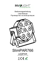 involight SlimPAR766 User Manual предпросмотр