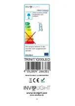 Предварительный просмотр 21 страницы involight TRINITY200LED V.2 User Manual