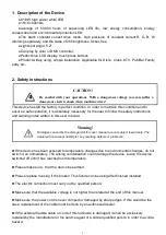 Preview for 3 page of involight TWINBEAM2410 User Manual