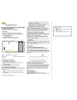 Invonics EchoStream EN1233S Installation Instructions preview