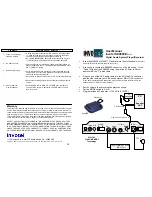 Preview for 1 page of invotel SX9800E User Manual