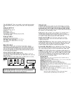 Preview for 2 page of invotel SX9800E User Manual