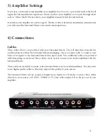 Предварительный просмотр 6 страницы invovle audio SURROUND MASTER SM-465 User Manual