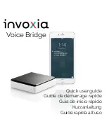 Preview for 1 page of Invoxia Voice Bridge Quick User Manual