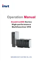 Предварительный просмотр 1 страницы INVT 11020-00136 Operation Manual