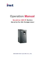 Предварительный просмотр 1 страницы INVT GD300-01-011G-4 Operation Manual