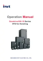 INVT GD350-19-004G-4-B Operation Manual предпросмотр