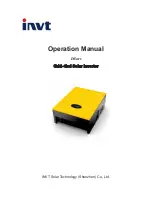 Preview for 1 page of INVT iMars BG12KTR Operation Manual