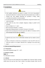 Preview for 18 page of INVT SV-DB100 Series Operation Manual