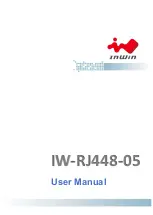 Preview for 1 page of InWin IW-RJ448-05 User Manual