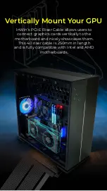 Предварительный просмотр 2 страницы InWin PCI-E Riser Cable User Manual