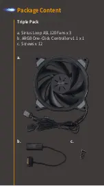 Preview for 3 page of InWin Sirius Loop ASL120 User Manual