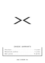 Предварительный просмотр 9 страницы Inxide XE01 Instructions Manual