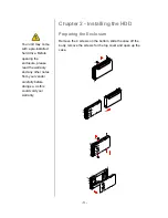 Предварительный просмотр 5 страницы inXtron External Storage Enclosure for 3.5" IDE Hard Drives User Manual