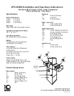 Preview for 4 page of iO HVAC Controls ZP3-HCMS Installation And Operation Instructions