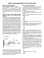 Preview for 6 page of iO HVAC Controls ZP3-HPS-ESP Installation And Operation Instructions Manual