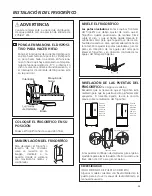 Preview for 54 page of IO Mabe ICO19JSPRSS Instructions And Warnings