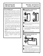 Preview for 165 page of IO Mabe ICO19JSPRSS Instructions And Warnings