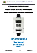 IO-Power Technology IOP-DAPI-12243A-2 User Manual preview