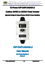 IO-Power Technology IOP-DAPI-24243A-2 User Manual preview