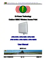 Preview for 1 page of IO-Power APM-101R User Manual