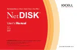 IOCELL netdisk 351UNE User Manual предпросмотр