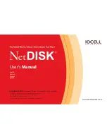 Предварительный просмотр 1 страницы IOCELL netdisk 351UNE User Manual