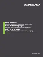 Предварительный просмотр 1 страницы IOGear Dock Pro 60 Quick Start Manual