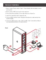 Предварительный просмотр 4 страницы IOGear Dock Pro GUD3C4K4 Quick Start Manual