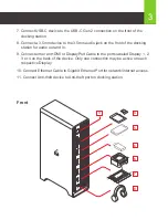 Предварительный просмотр 5 страницы IOGear Dock Pro GUD3C4K4 Quick Start Manual