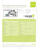 Preview for 2 page of IOGear GCS1644 Specifications