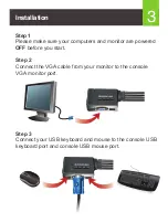 Предварительный просмотр 4 страницы IOGear GCS22U Quick Start Manual