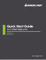 IOGear GHMS8422 Quick Start Manual предпросмотр