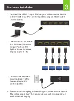 Preview for 4 page of IOGear GHSP8422 Quick Start Manual