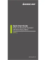 Preview for 1 page of IOGear GKB631B Quick Start Manual