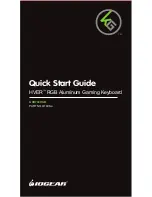 IOGear GKB704RGB Quick Start Manual preview