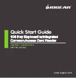 IOGear GKBSR201TAA Quick Start Manual предпросмотр