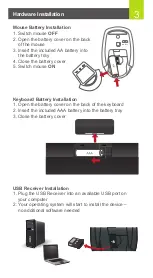 Предварительный просмотр 4 страницы IOGear GKM558R Quick Start Manual