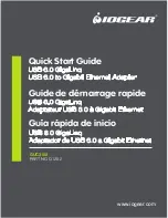 Предварительный просмотр 1 страницы IOGear GUC3100 Quick Start Manual