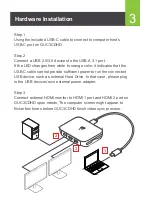 Предварительный просмотр 4 страницы IOGear GUC3CDHD Quick Start Manual